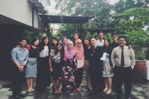 With the Talent Acquisition team at Teach for Malaysia