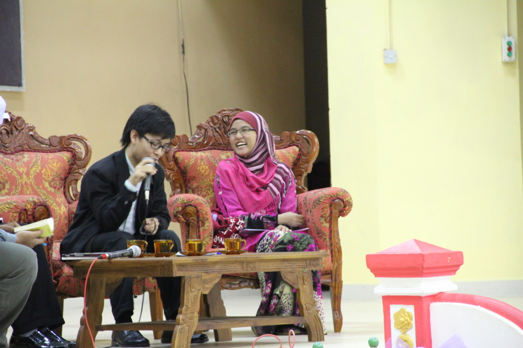 Perhaps one of my first time being a part of a panel (this was for a forum in MRSM Tun Ghafar Baba, 2013)