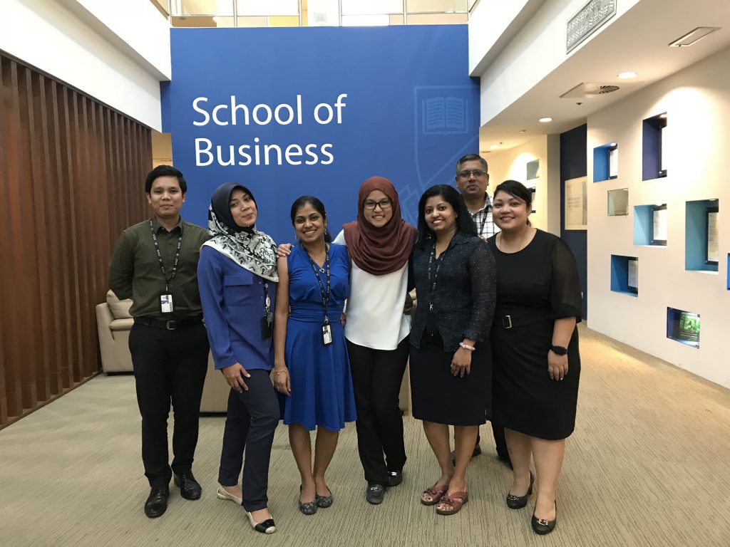 Back with my old colleagues from Monash University Malaysia