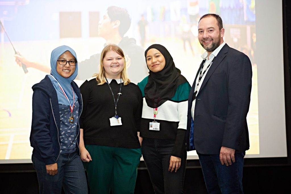 life as a master's student - global week award night