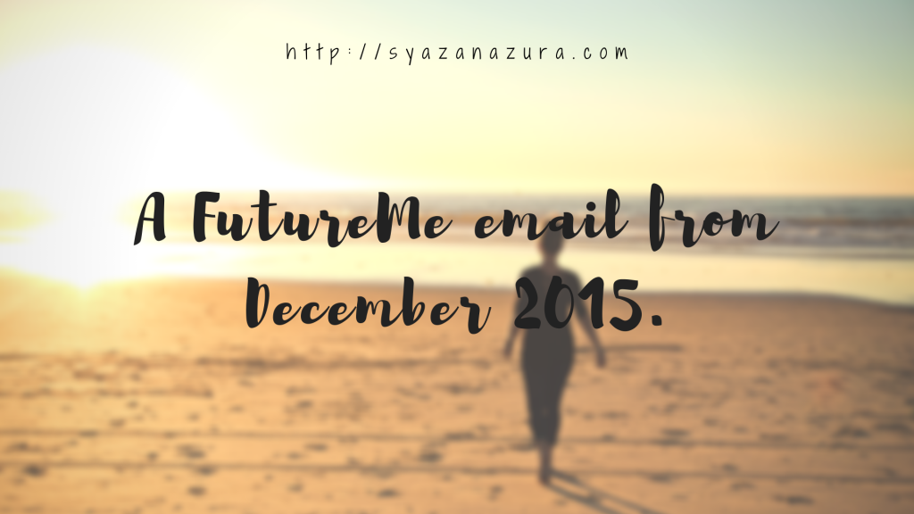 FutureMe email