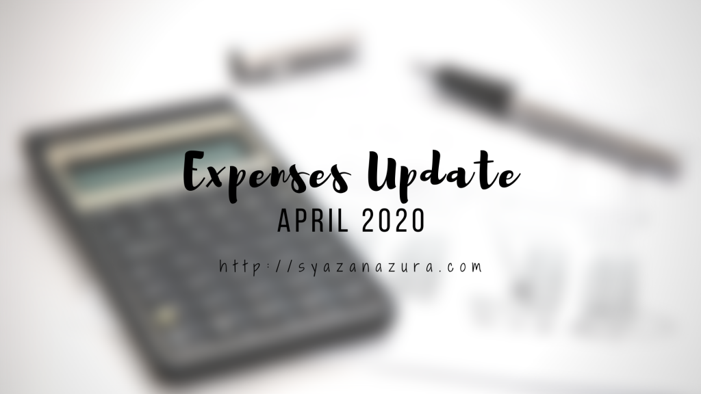 April 2020 expenses