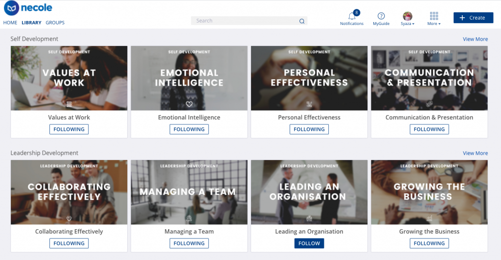 necole channel learning platform