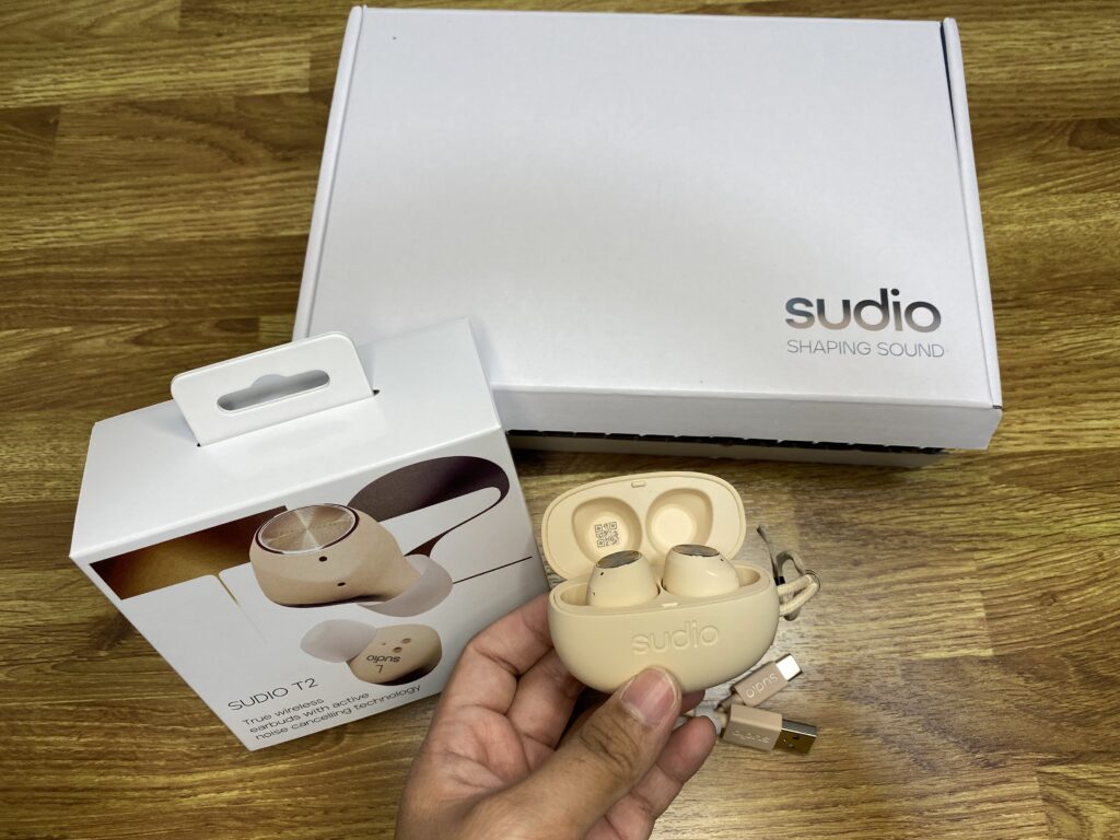 Sudio T2 wireless earphones